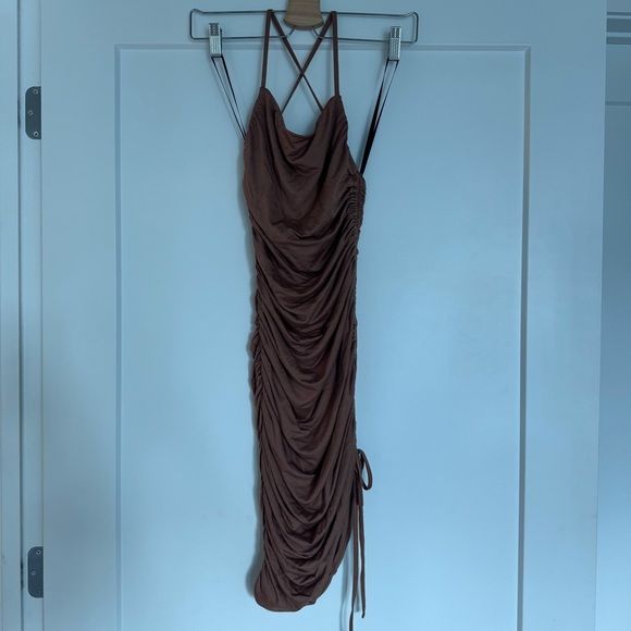 MAJORELLE Tan Mini Dress - Picture 3 of 4